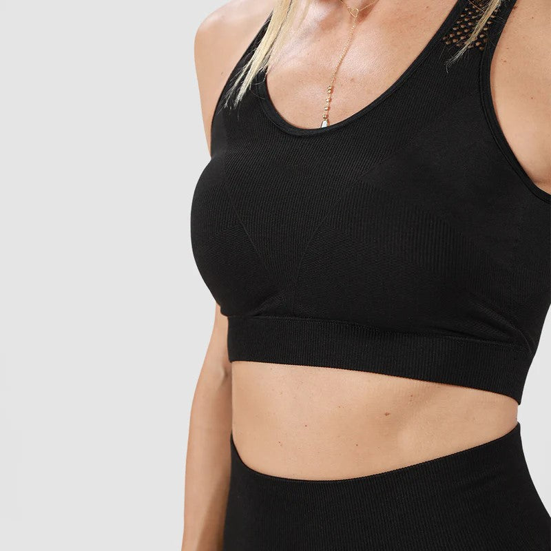 Women Essential Seamless Mesh Bra